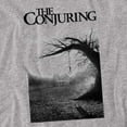 thumbnail image 2 of The Conjuring Poster Women's T Shirt, Athletic Heather, Medium, 2 of 6