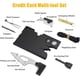 thumbnail image 2 of Herramienta multiusos 18 en 1 con forma de tarjeta de crédito: regalos geniales para hombres y mujeres: herramienta de supervivencia de bolsillo para actividades al aire libre, campamentos,, 2 of 5