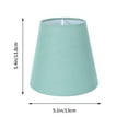thumbnail image 2 of FUTUREORYY Green Cloth Lamp Shade for Home Use Durable Design Suitable for Bedroom Living Room 1pc, 2 of 6