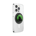 thumbnail image 3 of PopSockets Phone Grip for MagSafe, Magnetic Holder, Phone Stand, Neon Green - Tidepool Lava Lamp Absinthe, 3 of 3