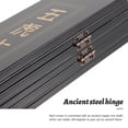 thumbnail image 2 of Chinese Style Folding Screen Wooden Panel Screen Mini Room Divider for Desktop, 2 of 8