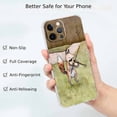 thumbnail image 2 of violin Fox Case for iPhone 11 Pro Max,Aesthetic Art Design Pattern Soft Full TPU Bumper Cover, 2 of 5