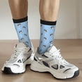 thumbnail image 6 of Logiee French Bulldog Puppy Print Adult Socks for Men & Women,Calf Socks, Ankle Socks,Boots Socks,Breathable Casual Sock,Unisex Crew Socks, 6 of 6