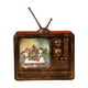 thumbnail image 1 of Decoración navideña, caja de música iluminada, Control de TV, decoración de mesa navideña para regalos de año Nuevo, estante para mesa de centro, 1 of 9