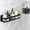 Black 2, variant on YESENT aluminum shower rack, Adhesive Bathroom Organizer, Wall-Mounted (Double-Tier, 11.8 Inches)