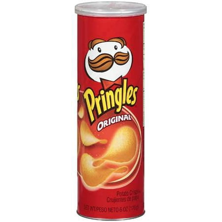 Kelloggs Pringles Potato Crisps, 6 oz - Walmart.com