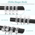 thumbnail image 2 of MOVTOTOP 24 Pcs Wind Proof Hanger Hooks Clothes Drying Clips Windproof Hanger Buckle Clothes Drying Rack Hook, 2 of 7