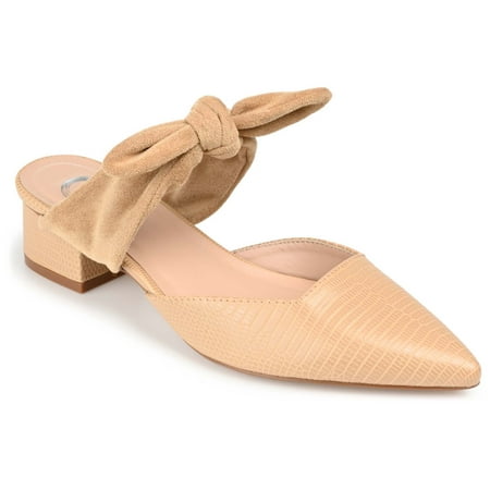 

Journee Collection Womens Melora Slip On Pointed Toe Mules Flats