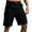 L-Black-5, variant on Akiihool Men's Cargo Shorts Belted Twill Cargo Shorts Men, Comfortable Relaxed Fit Casual Work Short for Mens (Grey,L)