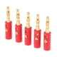 thumbnail image 4 of Tipo Banana De , Conectores De Adaptador De Cable De Conectores De Tipo Tornillo, Sin Soldadura Y Fáciles De SM SunniMix Conector de audio de conector banana, 4 of 8