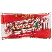 Smarties: Value Bag Assorted Flavors Candy Rolls, 17 oz
