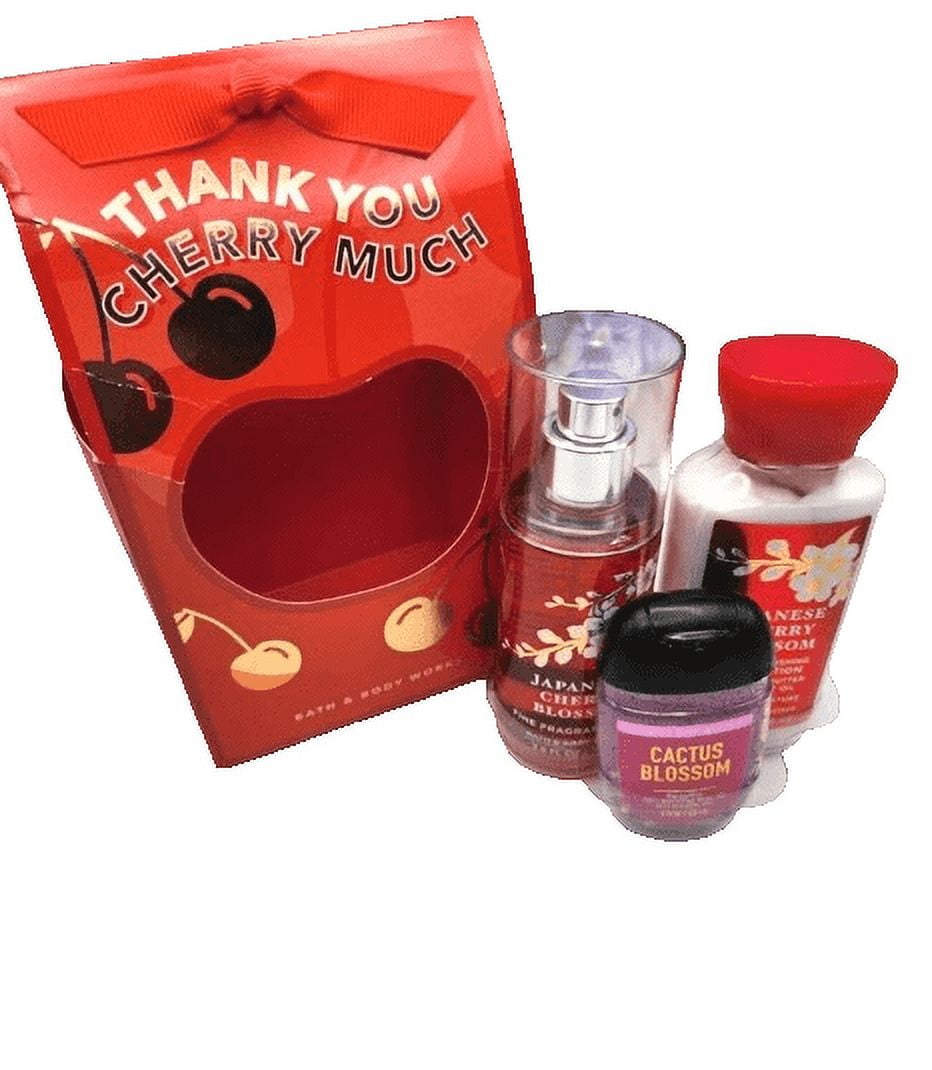 Bath & Body Works Japanese Cherry Blossom Bath & Body Set