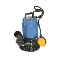 Tsurumi HSZ2.4S 1/2 HP Semi-Vortex Submersible Trash Single Phase Pump Agitator