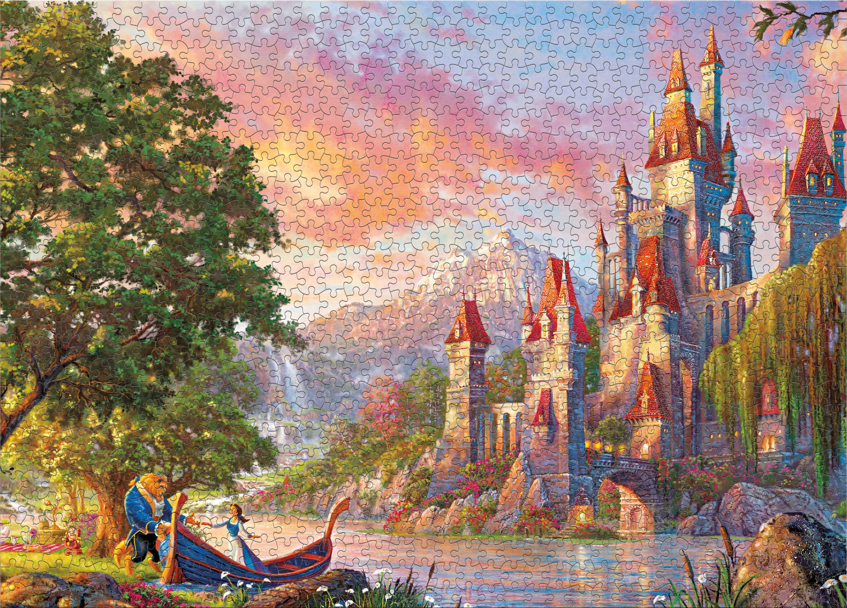 Ceaco 1000 Piece Beauty and the Beast II Interlocking Jigsaw Puzzle