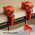 thumbnail image 3 of Face Frame Clamp Mini: 2PCS Adjustable Cabinetry Clamp Cabinet Woodworking Tool, 3 of 5