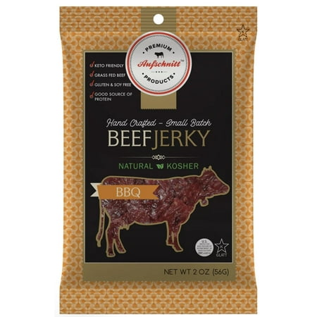 Aufschnitt Beef Jerky - BBQ, 2 oz