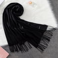 thumbnail image 4 of Fashion Solid Scarf Women Cashmere Soft Winter Warm Scarves Hijab Female Long Headband Shawl Wraps Bandana Foulard 2022 Echarpe, 4 of 5