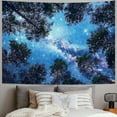 thumbnail image 2 of Fenyluxe Forest Starry Tapestry Wall Hanging Printing Forest Tapestry Galaxy Tapestry Forest Milky Way Tapestry Tree Tapestry Night Sky Tapestry Wall Tapestry for Dorm Living Room Bedroom  40x60inch, 2 of 6