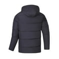 thumbnail image 6 of Men's Puffer Jacket Windproof Thicken Quilted Jacket Zip Up Insulated Winter Coats with Detachable Hood Outdoor Commuting Casual,Navy,XL, 6 of 6