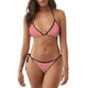 thumbnail image 1 of Fotbe Red And White Stripes Traje de Baño para Mujer de Dos Piezas – Bikini Sexy de Tirantes Tipo Halter con Diseño Triangular, 1 of 6