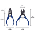 thumbnail image 5 of Zenport H324 Forged Steel Bypass Fruit Clippers, 4.5-Inch, 0.5 Inch Alloy Steel Blades, Blue - 3 Pack, 5 of 5