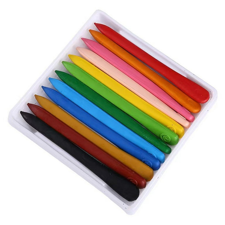 Triangular Crayons, Mixed Colored Crayon For Kids(24-colors