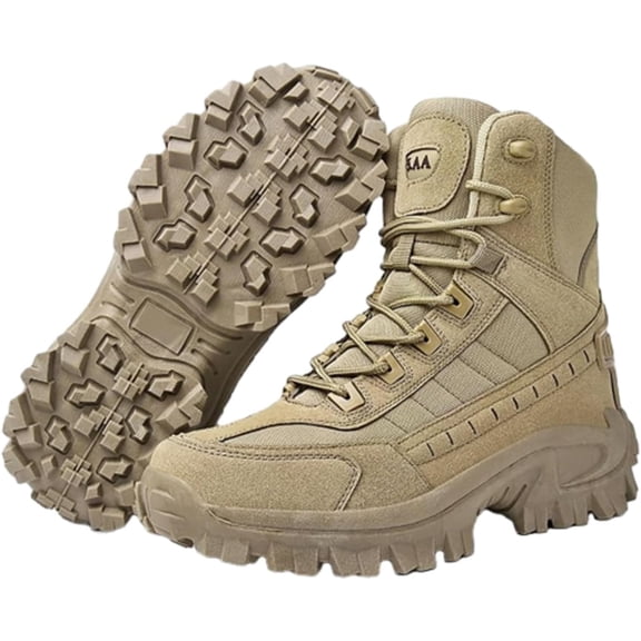 Dallader Mens Orthopedic Support Anti-Puncture Work Boots, Zenfaze Orthopedic Anti Puncture Work Boots, Slip on Wear-Resistant Breathable Protective Shoes