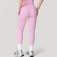 thumbnail image 5 of Women's High Waist Seamless Leggings with Tummy Control and Sculpting Fit for Active or Casual Everyday Wear - Medium, Pink, 5 of 7