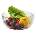 thumbnail image 1 of Bangcool Salad Bowl Creative Clear Large Capacity Multipurpose Glass Bowl Mixing Bowl, 1 of 8