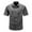 Gray, variant on Hvyesh Men's Big and Tall Work Shirt Short Sleeve Casual Button Down Work Tshirt Button Up Wrinkle Free Shirts