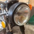 thumbnail image 5 of 5.75 5 3/4 pulgadas negro LED motocicleta faro carcasa cubo compatible con Shadow Yamaha Cafe Racer Bobber Cruiser Suzuki Kawasaki, 5 of 5