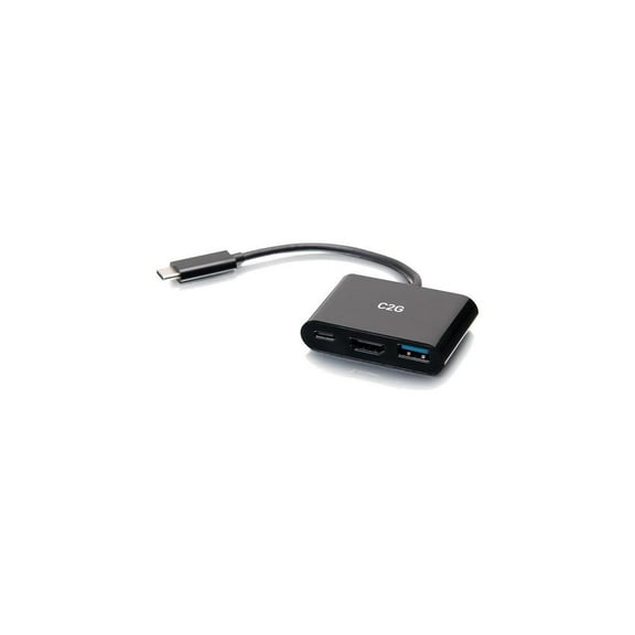 C2G USB C Mini Docking Station USB C to HDMI USB 3.0 & USB C C2G54453