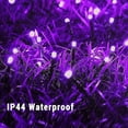 thumbnail image 3 of Jinsinto Purple Halloween Decor Lights, 20m 200 Led String Lights Waterproof, 3 of 5