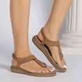 thumbnail image 2 of WILLBEST Sandalias De Piso Para Mujer, Cómodas E Informales, Transpirables, Planas, Para Playa, Para Uso Diario, Primavera, Verano Y Otoño, 2 of 7