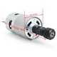 thumbnail image 3 of 2X Motor de CC CNC 775 Motor de Husillo 100W 12-24VDC 20000RMP + ER11 Collet para DIY Mini CNC 3018 3018Pro 3018Pro-Max 3018Pro-N, 3 of 5