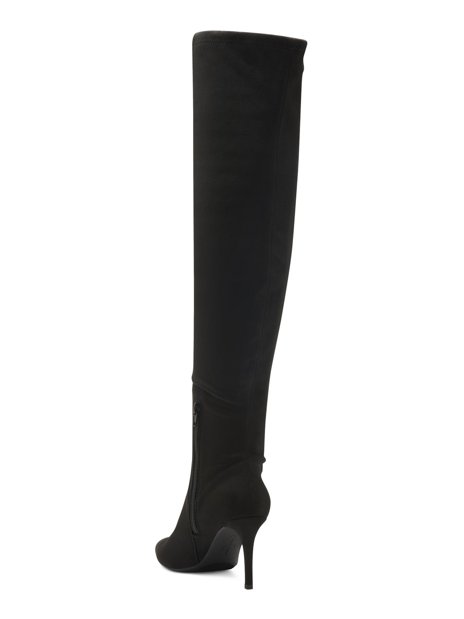 JESSICA SIMPSON Womens Almond Black Cushioned Abrine Pointed Toe Stiletto Zip-Up Dress Boots 5.5 M - image 3 of 4