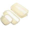 thumbnail image 5 of Toiletries Bag Women 3Pcs Travel Organizer in Beige Color for Makeup Storage and Daily Use, 5 of 5