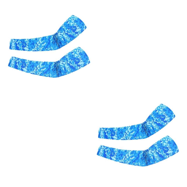 VONKY Protection Solaire pour Bras, Cache Respirant, Manchon de Sport Sans Doigts, Entraînement Physique Extérieur, Course, Pêche, Cyclisme Type 1 Type7