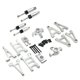 thumbnail image 4 of Repuestos para coche RC a escala 1:14, herramienta práctica de aleación de aluminio profesional Plata, 4 of 9