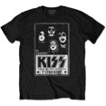 thumbnail image 1 of Kiss - Camiseta Tonight de Algodón para Adultos Unisex (Negro), 1 of 2