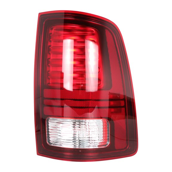 LABLT Rear Brake Tail Light Assembly Replacement for 2013-2018 Ram 1500 2500 3500 Black Interior Passenger Side LED Tail Lamp CH2801202 68093080AC