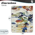 thumbnail image 4 of Stupell Industries Modern Primary Hued Abstraction Canvas Art, 24 x 30, by Lisa Ridgers, 4 of 8