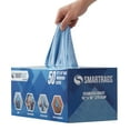 thumbnail image 3 of SmartRagsXL Microfiber 45 Gram Cleaning Cloths, 16x16 Blue (1 Box of 50 Cloths), 3 of 4