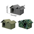 thumbnail image 5 of Waterproof Cat House Collapsible Pets Cave Bed Kitten Warm RestBed Dog Habitat Shelter Four Season Dog Kennel Pet Supply, 5 of 20