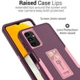 thumbnail image 4 of CoverON for SAMSUNG Galaxy A13 5G Case, Military Grade Heavy Duty Full Body Phone Kickstand Cover - Purple, 4 of 8
