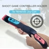 Suzicca Shoot Game Controller Holder for Nintendo Switch Joy-Con Games Wolfenstein 2 The New Colossus Big Buck Hunter Arcade and Other Games