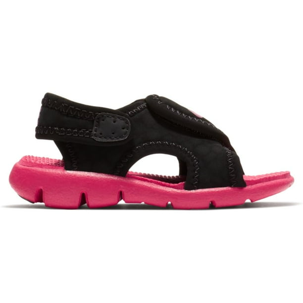 Nike Nike Sunray Adjust 4 Toddler Girls Sandals Black Rush Pink 6c Walmart Com Walmart Com