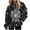 #0035-Black, variant on Uootdi Christmas Hoodies for Women Gift Fleece Christmas Classic Print Long Sleeve Sweatshirt Baggy Drawstring Pullover Winte r Warm Sweaters with Pocket