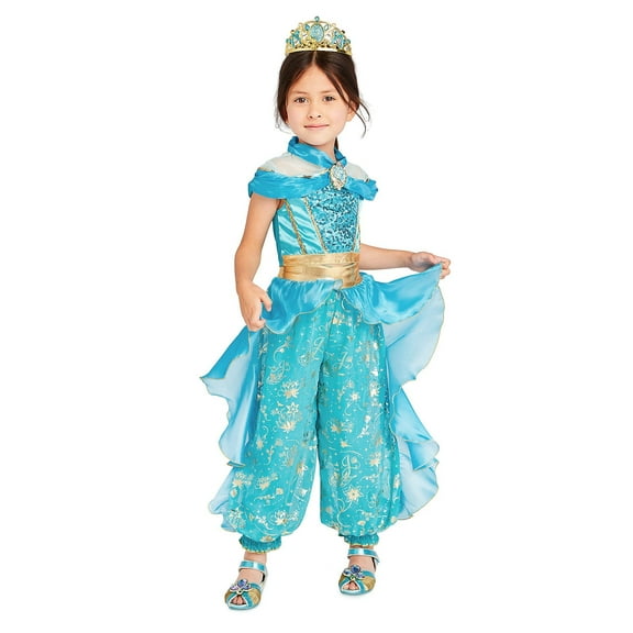 Disney Jasmine Costume for Girls - Aladdin, Size 13