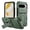 Green, variant on Rugged Phone Case for Google Pixel 10 / Pixel 10 Pro, Military Grade Shockproof Cover with Sliding Camera Lens Protector, 2-Way Kickstand, Anti-Slip, Heavy Duty Full-Body Drop Protection,Red